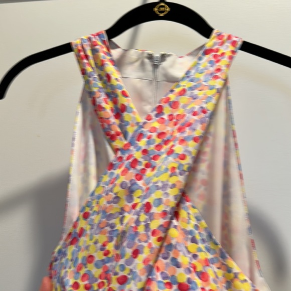 Tahari halter cross front dress | 10P | NWT - Picture 3 of 11